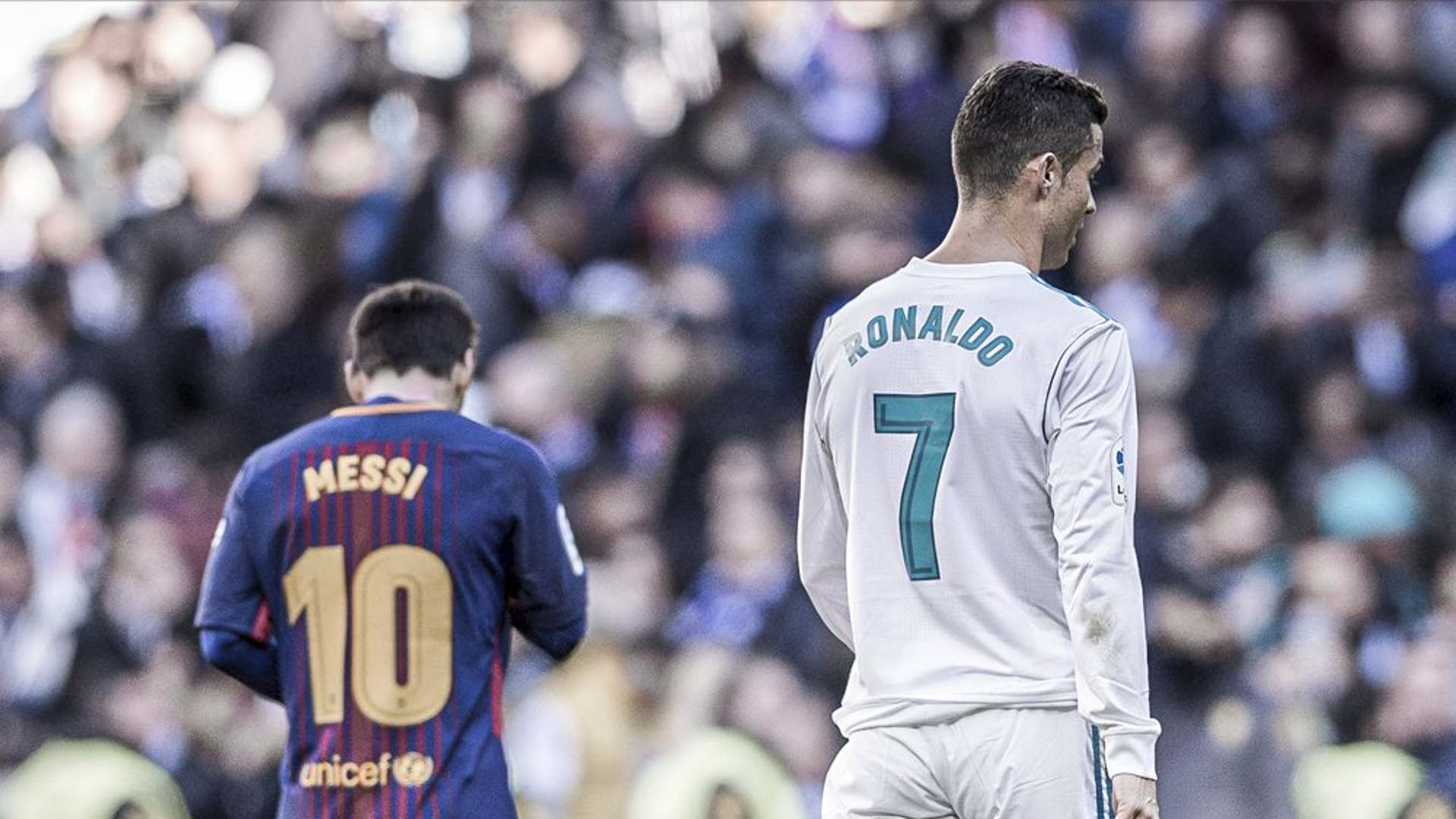 Cristiano Ronaldo and Lionel Messi/ Credit: Twitter/@LaLiga