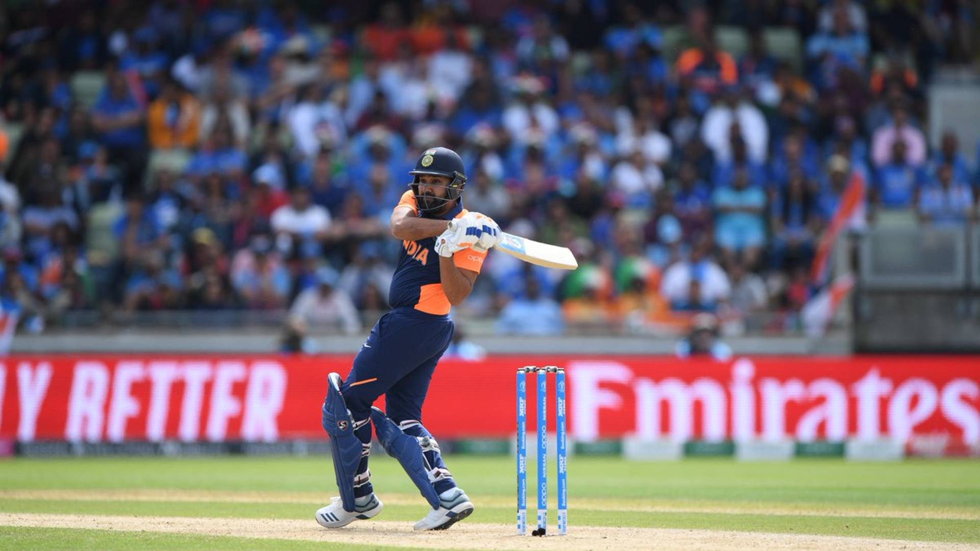 Rohit Sharma in action for India (Courtesy: BCCI/Twitter)