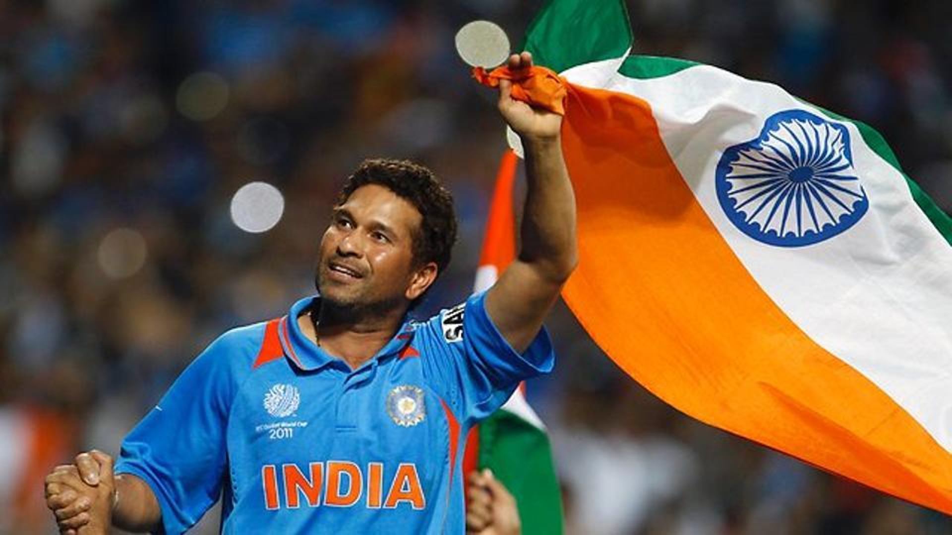 Sachin Tendulkar won his first and only World Cup in 2011 (Courtesy: BCCI/Twitter)