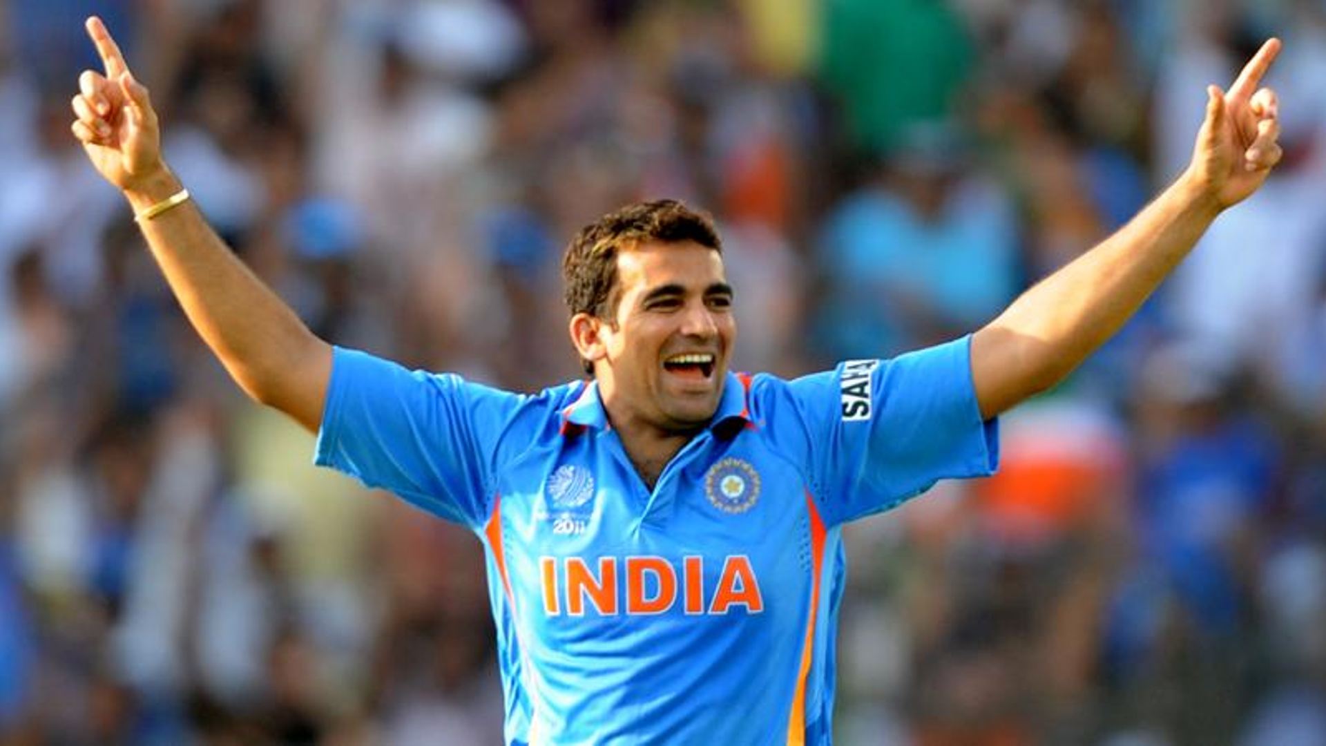 Zaheer Khan was a part of India squad in 2003 World Cup (Courtesy: BCCI/Twitter)