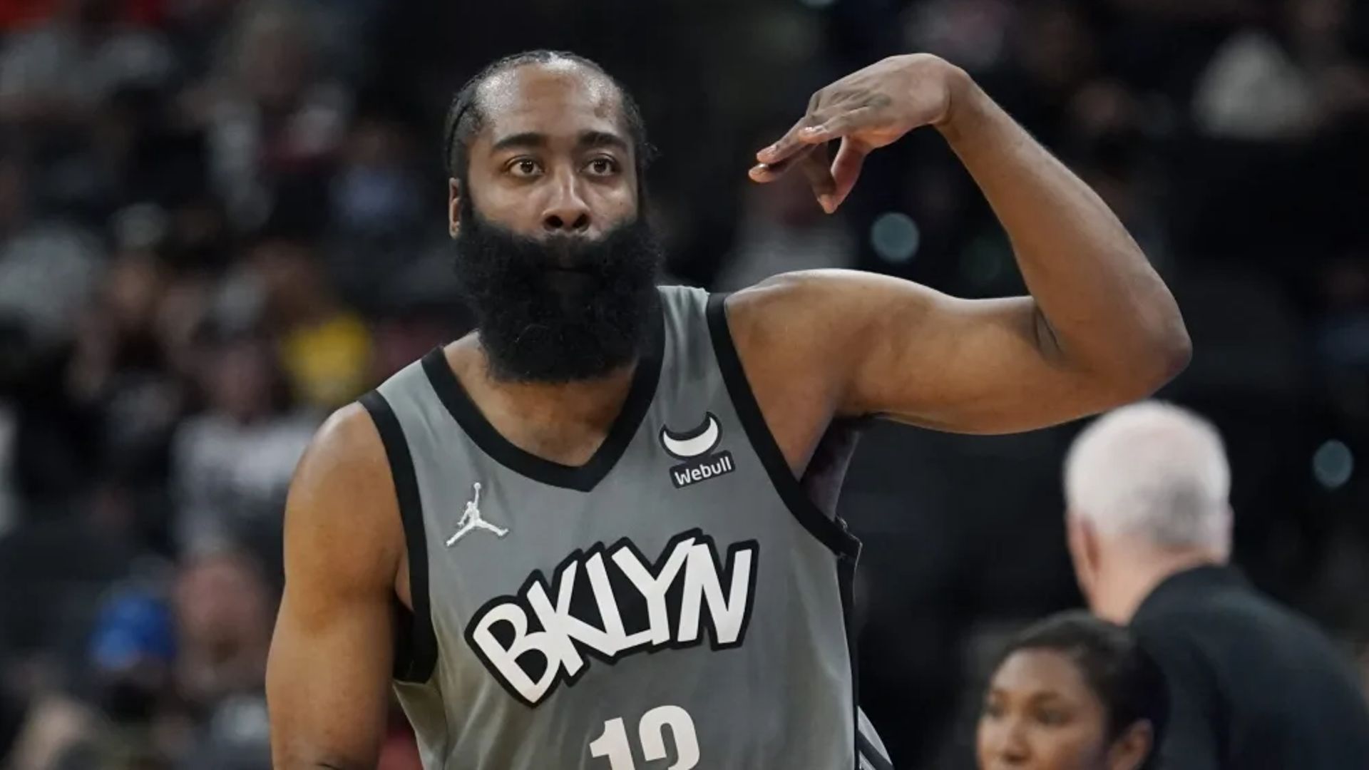 James Harden in a file photo. (Image credits: twitter)