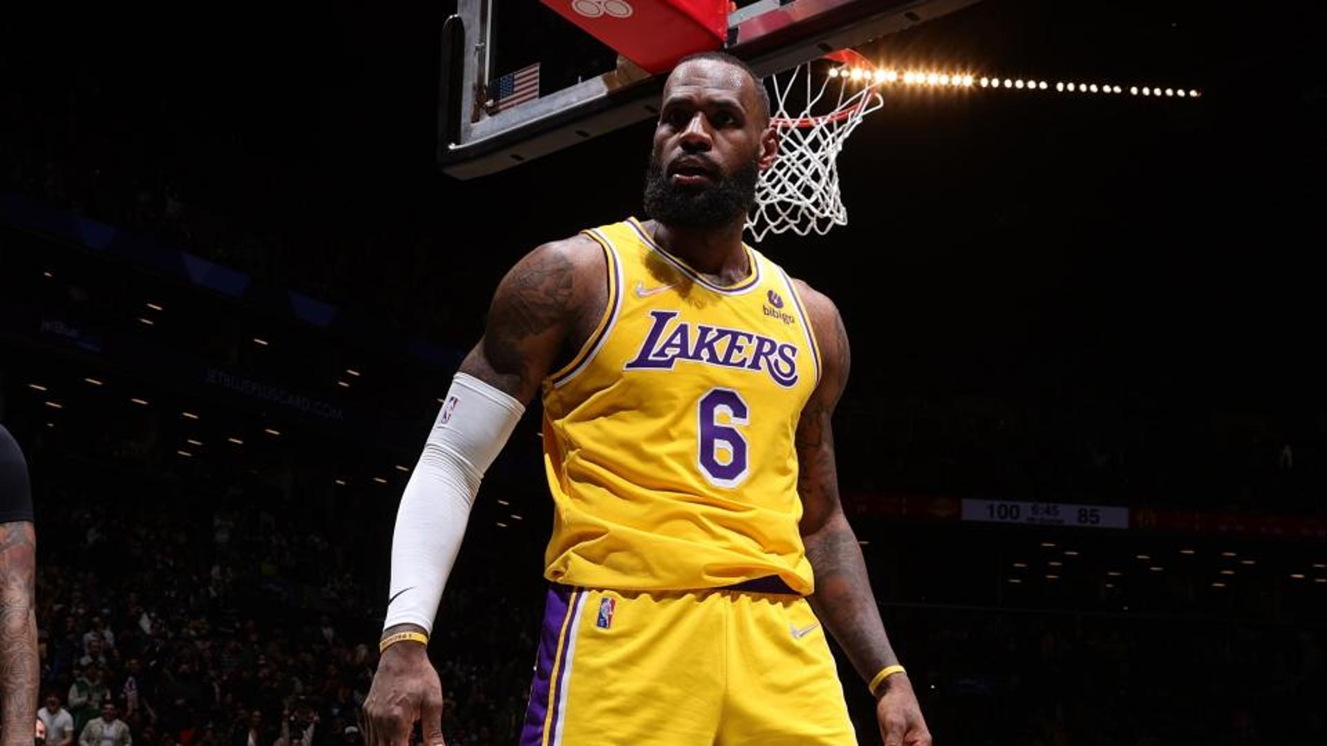 LeBron James in a file photo. (Image credits: twitter)