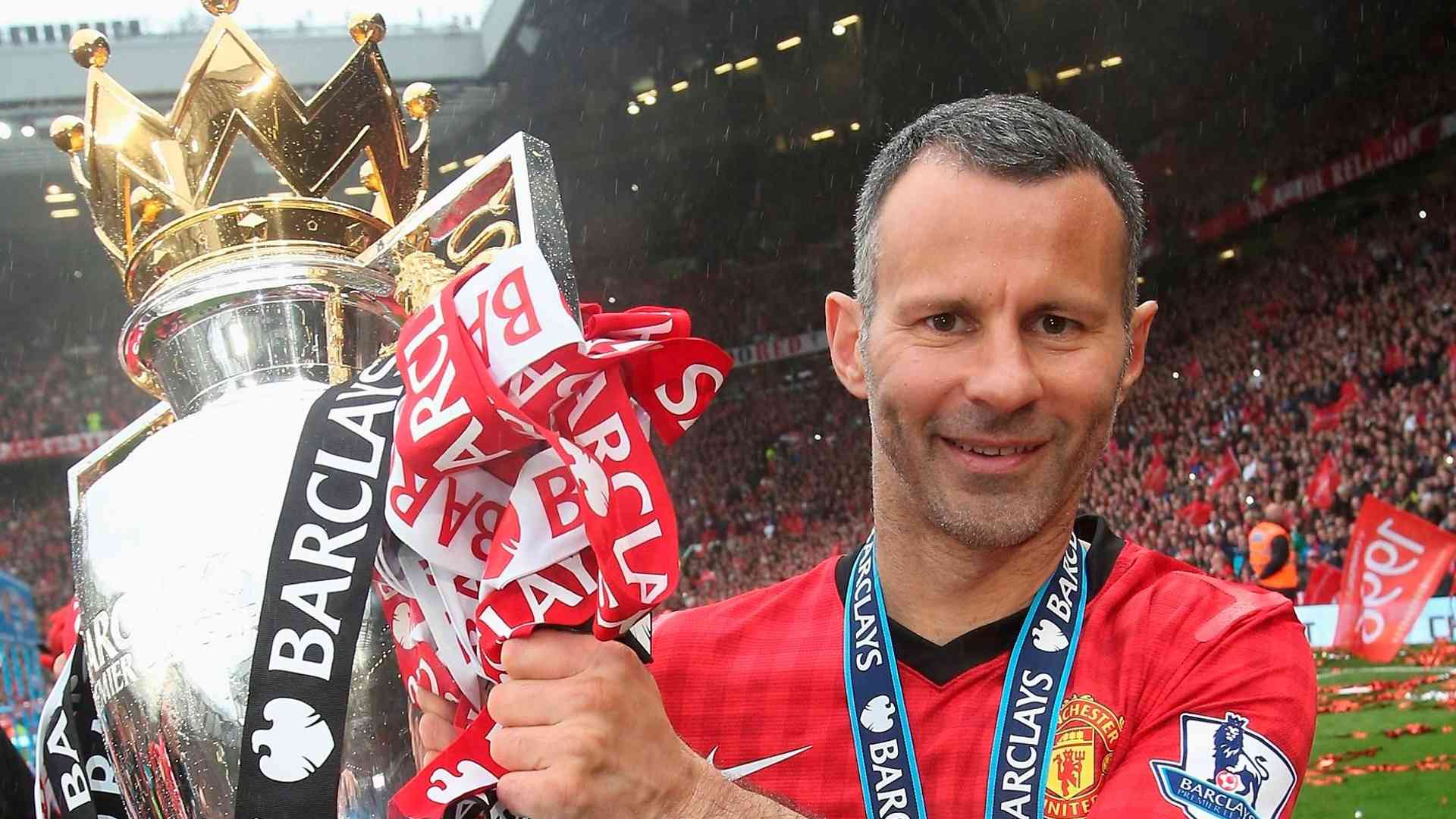 Ryan Giggs for Manchester United, Credit: Twitter/@ManUtd