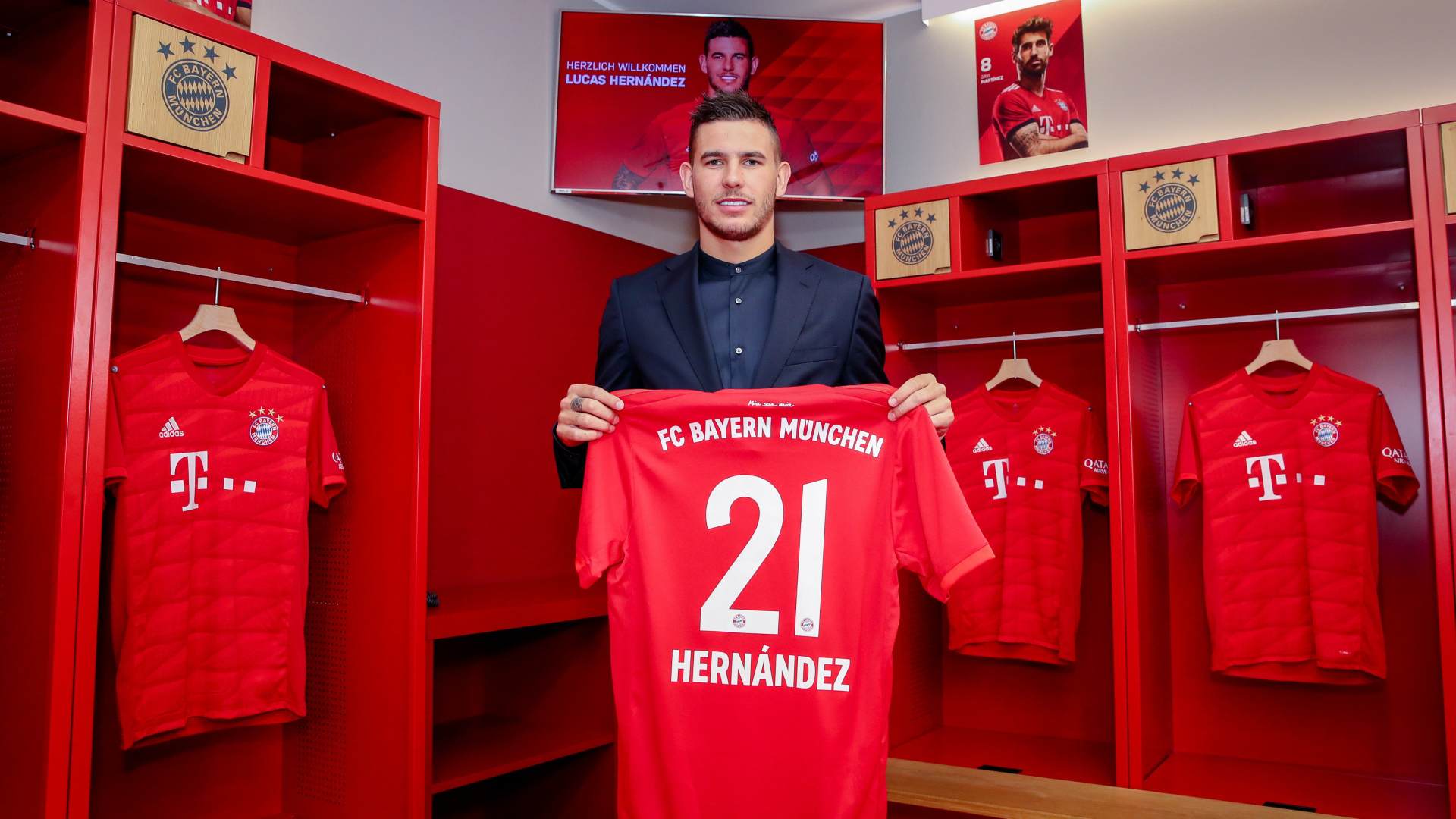 Lucas Hernandez for Bayern Munich, Credit: Twitter/@FCBayern