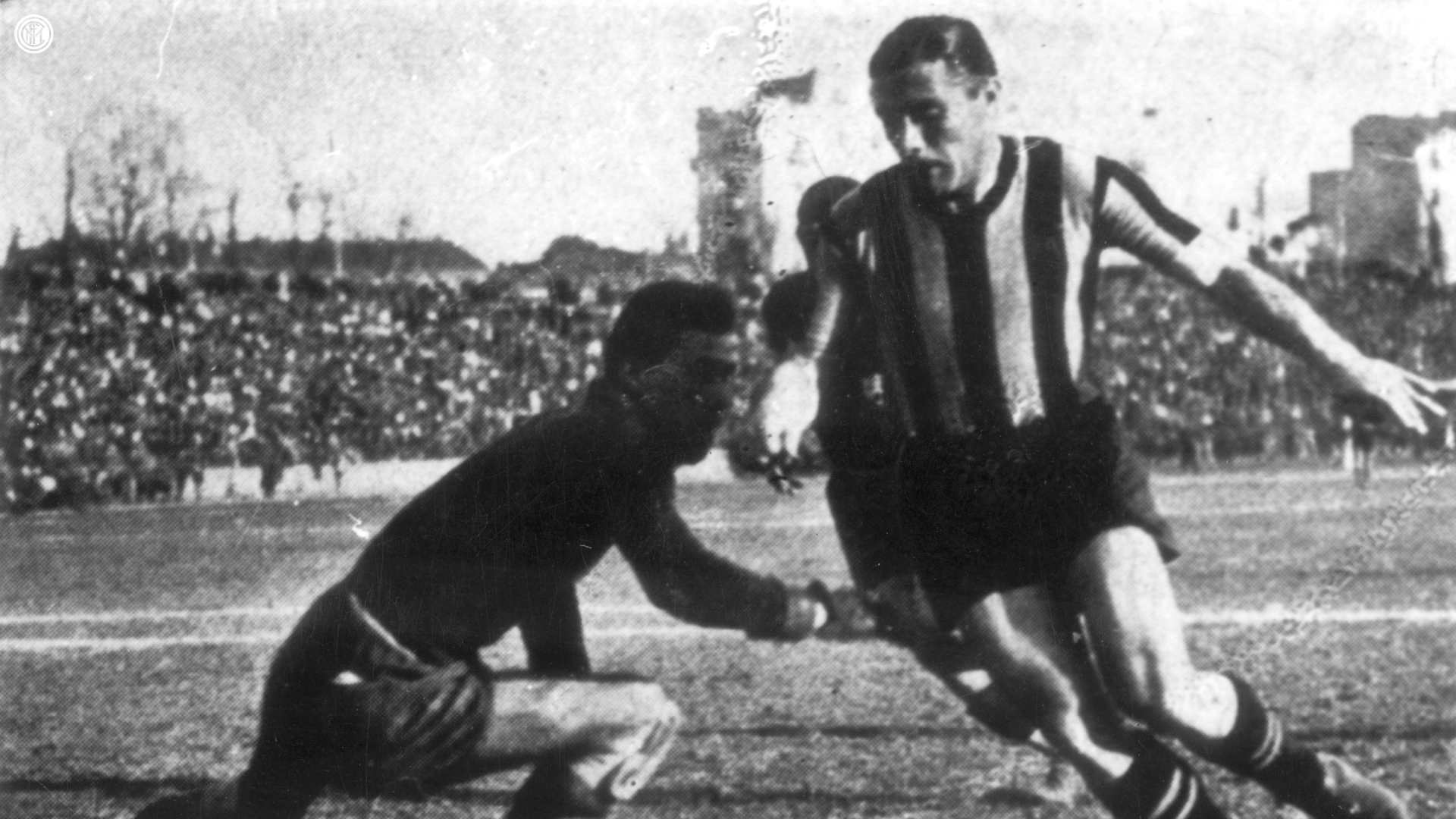 Giuseppe Meazza for Inter Milan, Credit: Twitter/@Inter