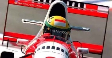 Ayrton Senna in a file photo. (Image: Twitter)