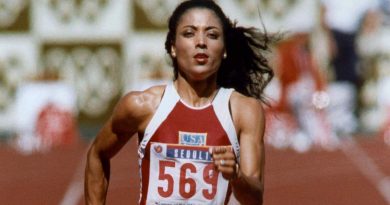 Florence Griffith-Joyner in a file photo (Image Credits - World Athletics)