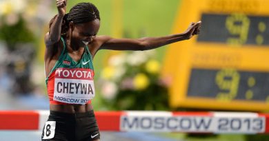 Milcah Chemos Cheywa at the World Championships Moscow 2013 (Image Credits - Twitter)