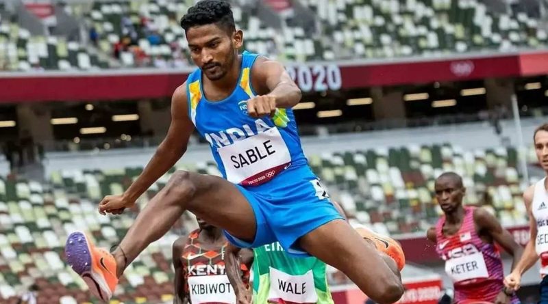 Avinash Sable in action at the Tokyo Olympics 2020 (Image Credits - Twitter)