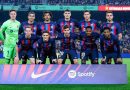 Barcelona players in a file photo; Credit: Twitter@FCBarcelona