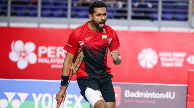 HS Prannoy in a file photo (Image Credits - Twitter)