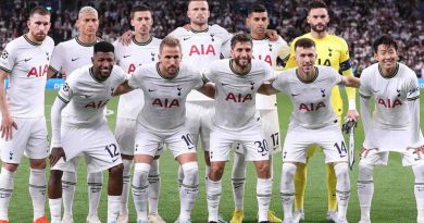 Tottenham Hotspur players in a file photo; Credit: Twitter@SpursOfficial