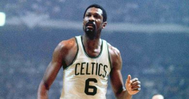 Bill Russell in a file photo [Image-NBA.com]
