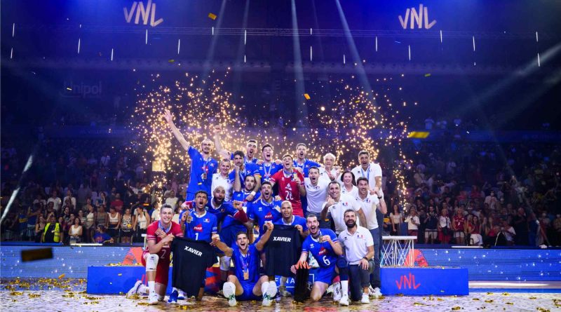 France won the FIVB Volleyball Men’s Nations League 2022 (Image Credits - Volleyball World)