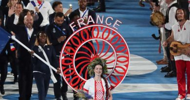 French athletes during the opening ceremony of the European Games 2019 (Image Credits - Twitter/ @The_EOC)