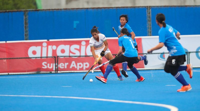India team in action in Junior Asia Cup 2023 ( image credits: Twitter/Asia Hockey Federation)