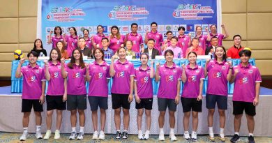 Thailand women's team for the Asian Women's Volleyball Championship 2023 (Image Credits - Asian Volleyball Confederation)