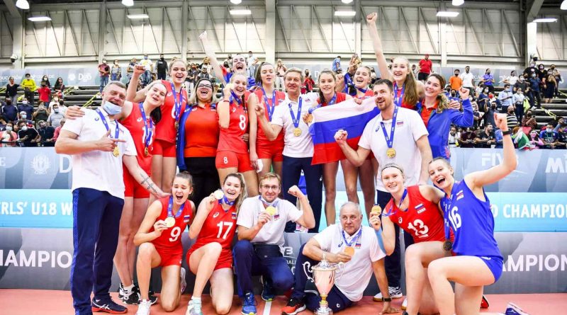 Russia won the last edition of the FIVB Girls U19 World Championship (Image credits- Volleyball world)
