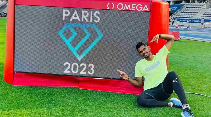 Murali Sreeshankar finished third in the Paris Diamond League 2023 (Image Credits - Instagram/ @sreeshankarmurali)
