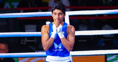 Preeti Pawar storms into the semi-finals (54 kg) and earns the Olympic ticket (image credits- twitter@India_AllSports)