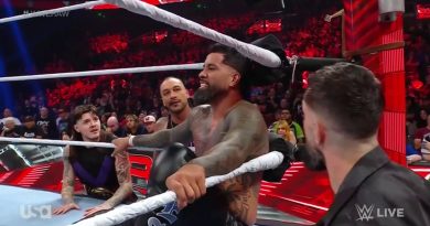 Jey Uso with the Judgment Day on WWE RAW [Image-Twitter@WWEonFOX]