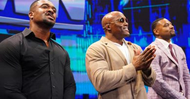 Bobby Lashley and Street Profits in a file photo [Image-Twitter]