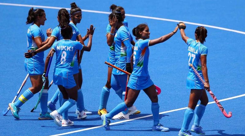 Indian women's hockey team (Image Credits - X/ @himantabiswa)