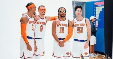 New York Knicks Team in a file photo [Image Credit: Instagram@nyknicks]