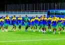Rwanda National Team in a practice session: Twitter@FERWAFA