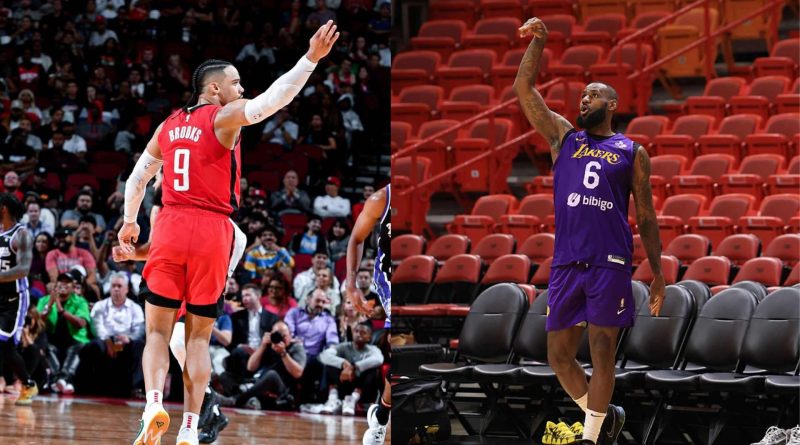 Houston Rockets vs LeBron James [Image Credit: X]