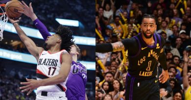 Portland Trail Blazers vs Los Angeles Lakers [Credit-X]