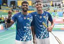 Satwiksairaj Rankireddy and Chirag Shetty in a file photo (Image Credits - Twitter/@Badminton_Asia)