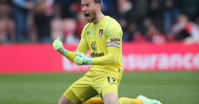 Neto in a file photo. Credits: Twitter/@afcbournemouth
