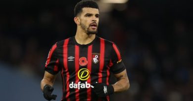 Dominic Solanke in a file photo. Credits: Twitter/@afcbournemouth