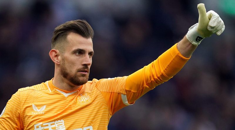 Martin Dubravka in a file photo. Credits: Twitter/@NUFC