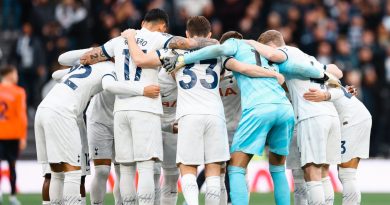 Tottenham Hotspur in a file photo; Credit: Twitter@SpursOfficial