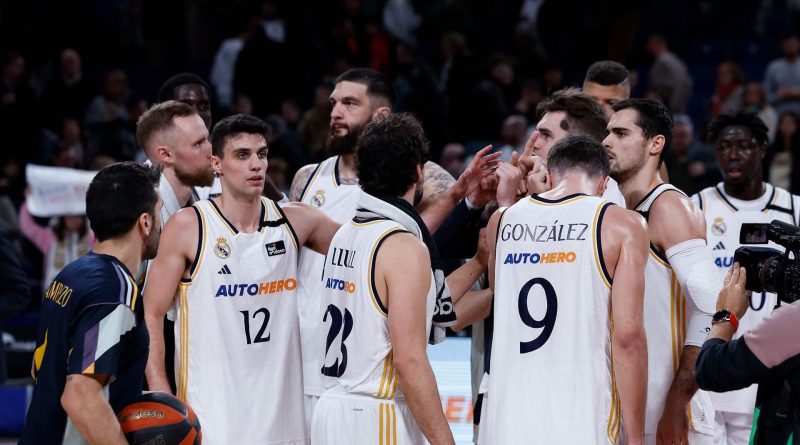 Real Madrid Basketball Team in a file photo [Image Credit: X]