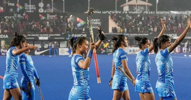 Indian Women in FIH Olympics Qualifiers 2024 in a file photo