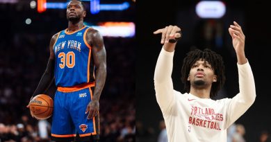 New York Knicks vs Portland Trail Blazers [Image Credit: X]