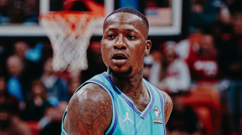 Terry Rozier in a file photo [Image Credit: X@hornets]