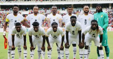 Ghana National Team in a file photo; Credit: Twitter@GhanaBlackstars