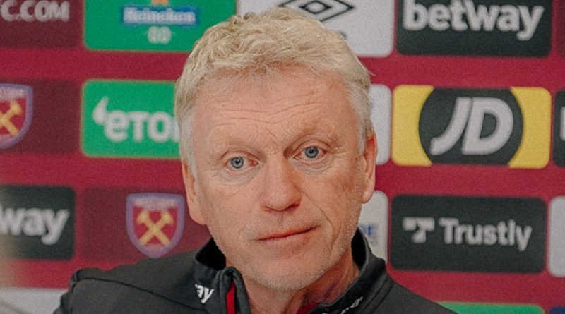 David Moyes in a file photo with West Ham United FC; Credit: Twitter@WestHam