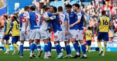 Blackburn Rovers in a file photo; Credit: Twitter@Rovers