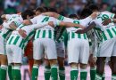 Real Betis players in a file photo. Credits: Twitter/@RealBetis_en