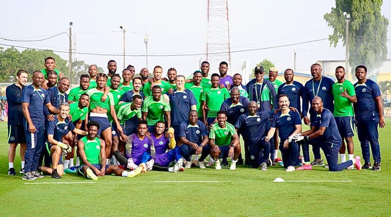 Nigeria National Team set for AFCON 2023 Finals; Credit: Twitter@NGSuperEagles