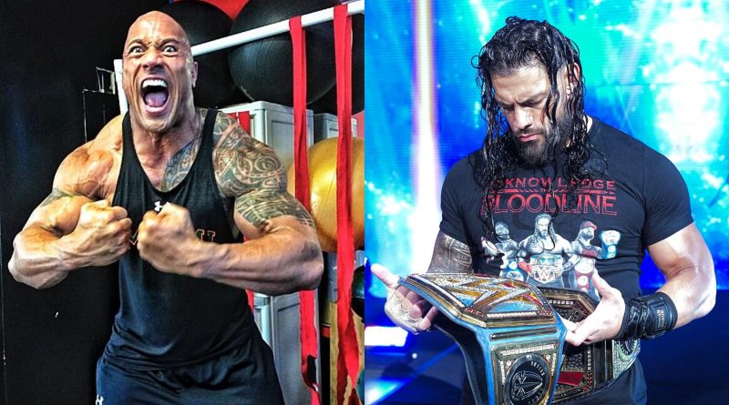 The Rock and Roman Reigns in a file photo [Image Credit: X]
