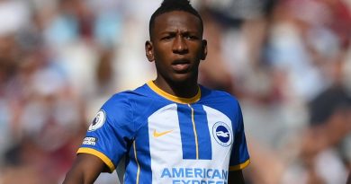Pervis Estupinan in a file photo. Credits: Twitter/@OfficialBHAFC