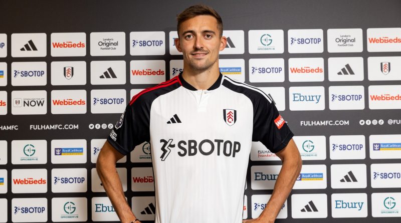 Timothy Castagne in a file photo; Credit: Twitter@FulhamFC