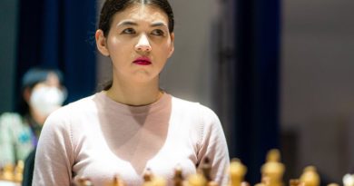 Aleksandra Goryachkina in a file photo (image credits: twitter/@FIDE_chess)